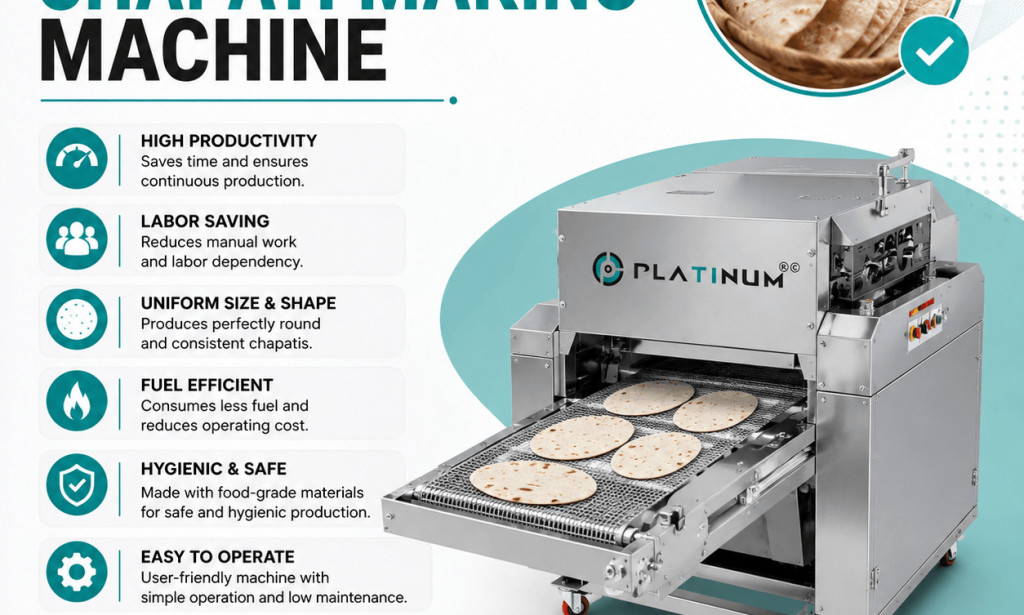 Benefits of Using a Chapati Making Machine